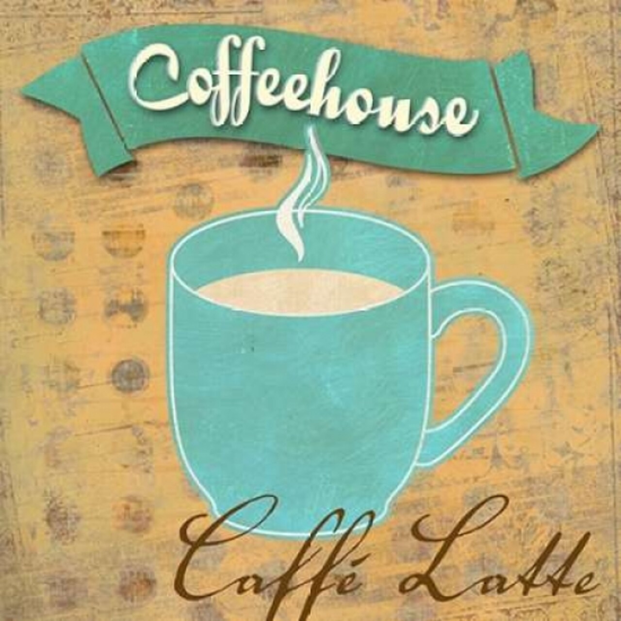 Caffe Latte Poster Print by Skip Teller - Item # VARPDX1CU2457